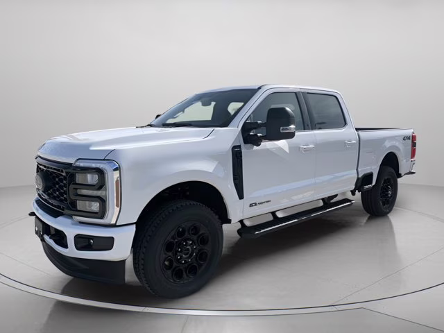 2026 Star White Metallic Tri-Coat Ford Super Duty F-250 SRW LARIAT 4X4 Truck