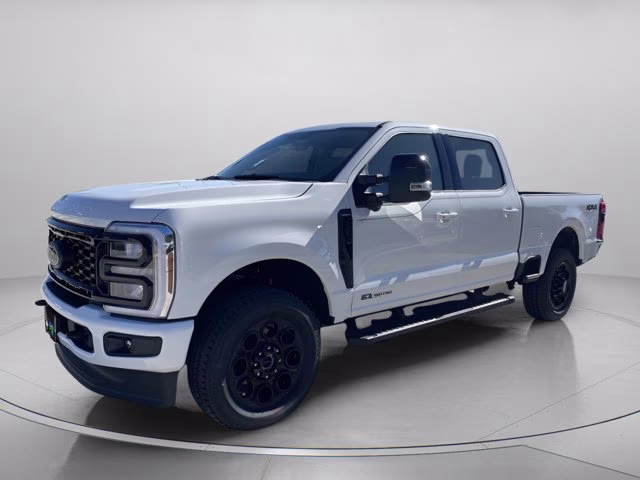 2026 Star White Metallic Tri-Coat Ford Super Duty F-250 SRW LARIAT 4X4 Truck