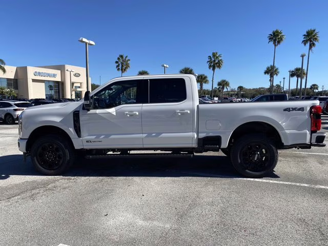 2026 Star White Metallic Tri-Coat Ford Super Duty F-250 SRW LARIAT 4X4 Truck
