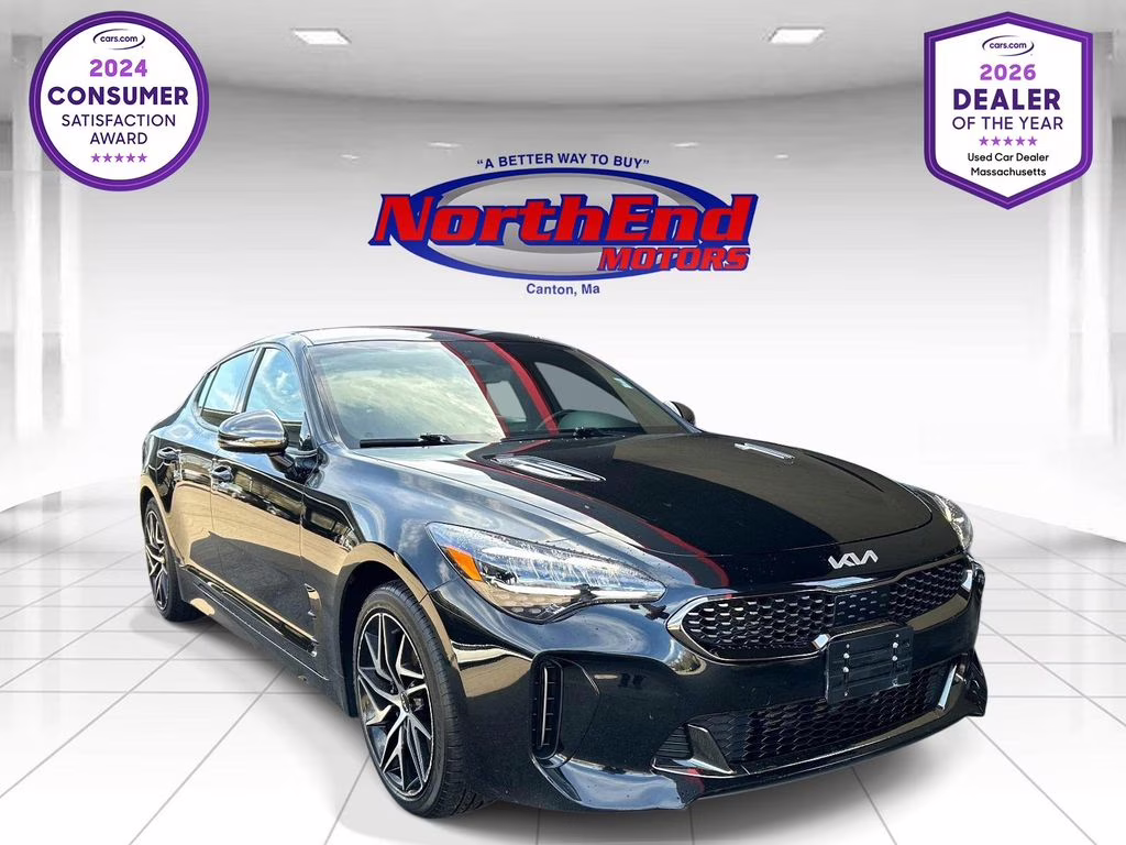 2023 Aurora Black Kia Stinger GT-Line RWD Sedan