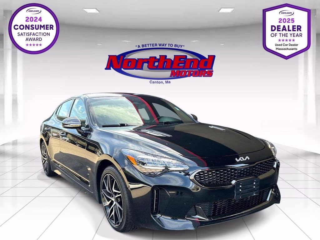 2023 Aurora Black Kia Stinger GT-Line RWD Sedan