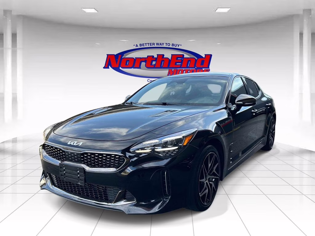 2023 Aurora Black Kia Stinger GT-Line RWD Sedan