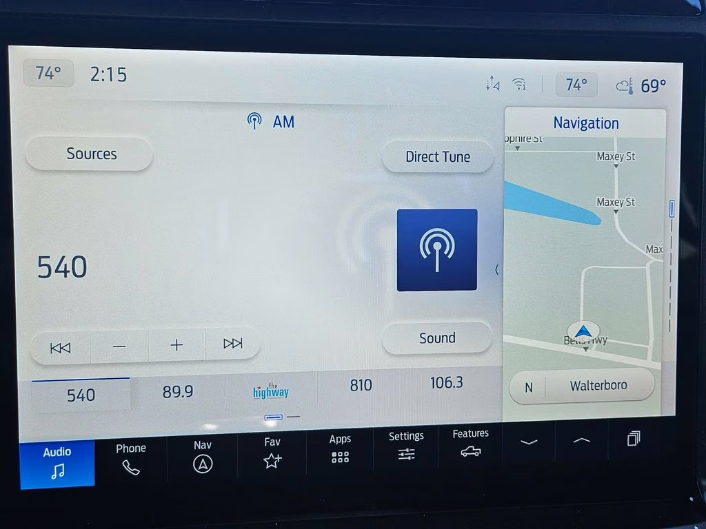 2025 Antimatter Blue Metallic Ford F-150 Tremor 4X4 Truck