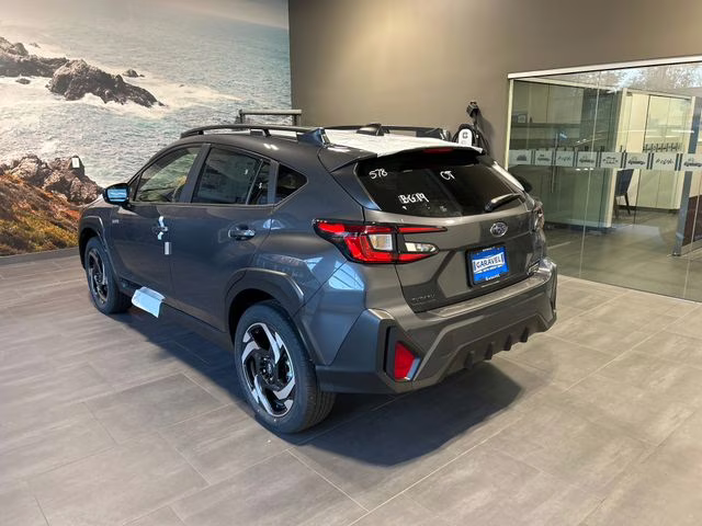 2026 Crystal Black Silica Subaru Crosstrek Hybrid Limited AWD SUV