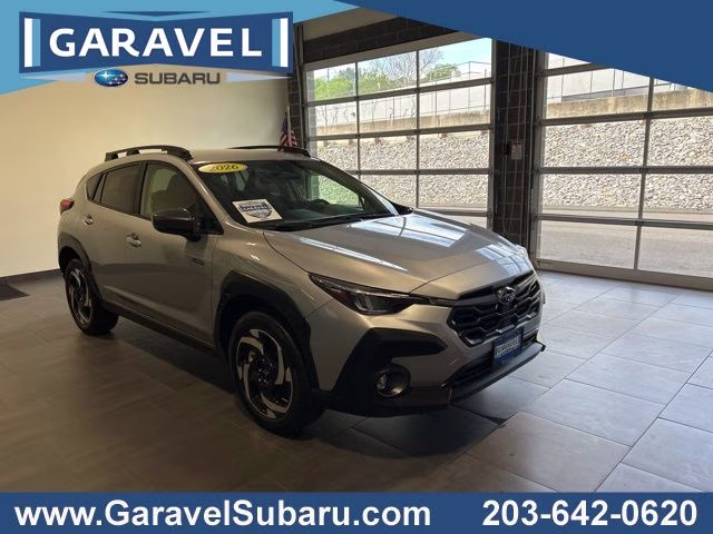 2026 Ice Silver Metallic Subaru Crosstrek Hybrid Limited AWD SUV