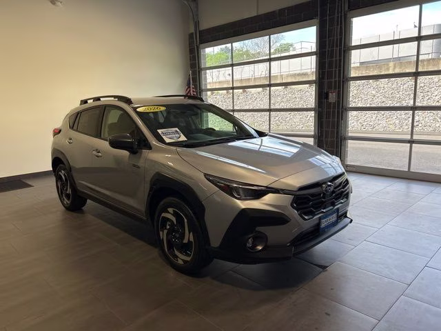 2026 Ice Silver Metallic Subaru Crosstrek Hybrid Limited AWD SUV