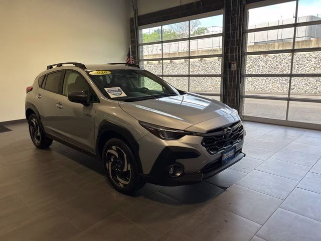 2026 Ice Silver Metallic Subaru Crosstrek Hybrid Limited AWD SUV