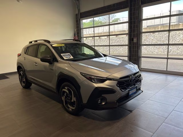 2026 Ice Silver Metallic Subaru Crosstrek Hybrid Limited AWD SUV