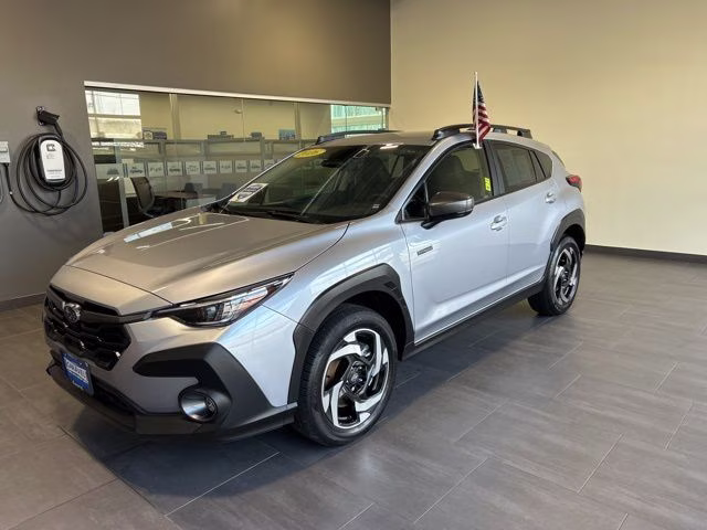 2026 Ice Silver Metallic Subaru Crosstrek Hybrid Limited AWD SUV