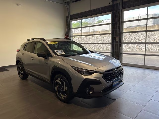 2026 Ice Silver Metallic Subaru Crosstrek Hybrid Limited AWD SUV