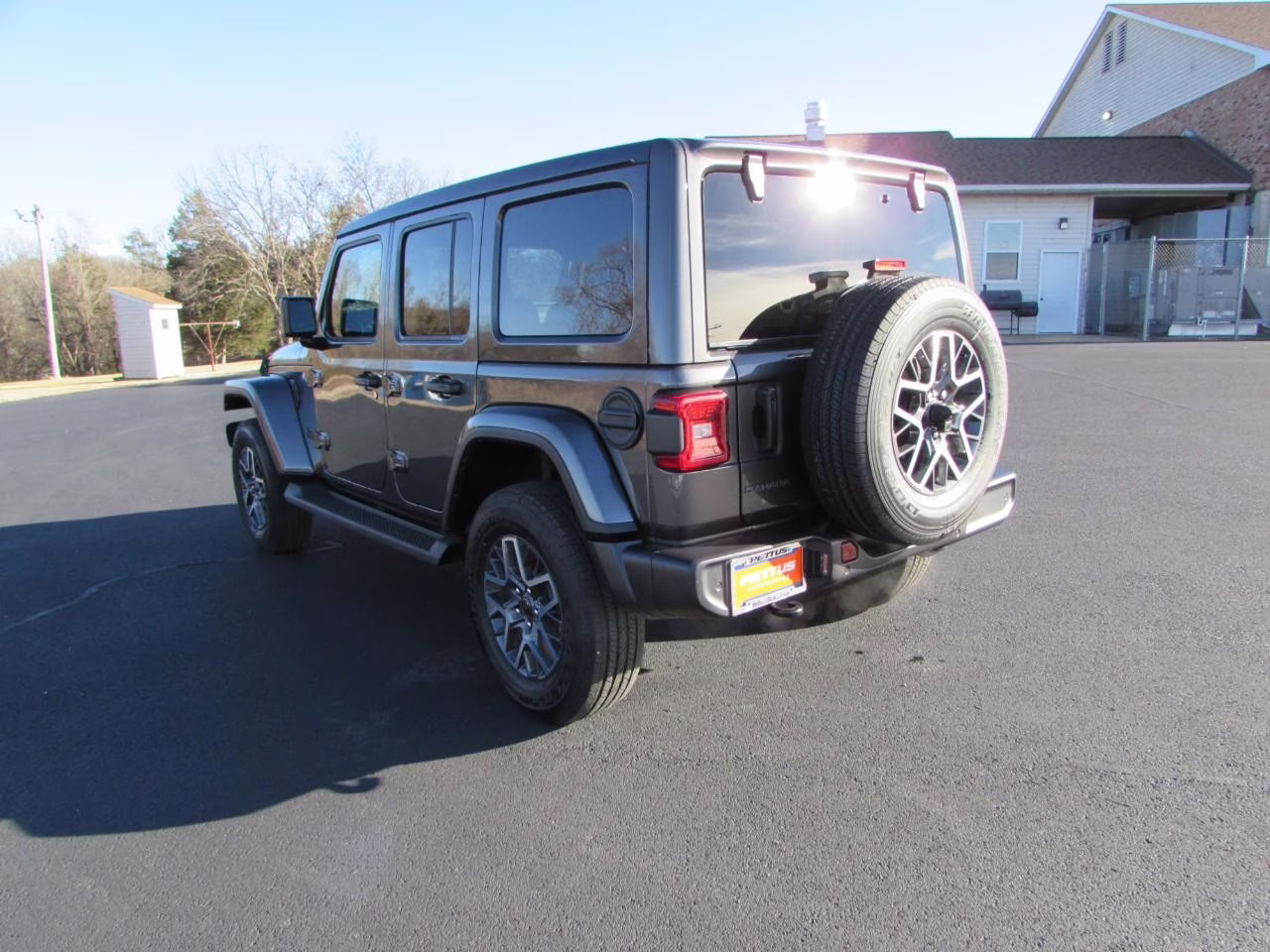 2026 Granite Crystal Metallic Clearcoat Jeep Wrangler Sahara 4X4 SUV