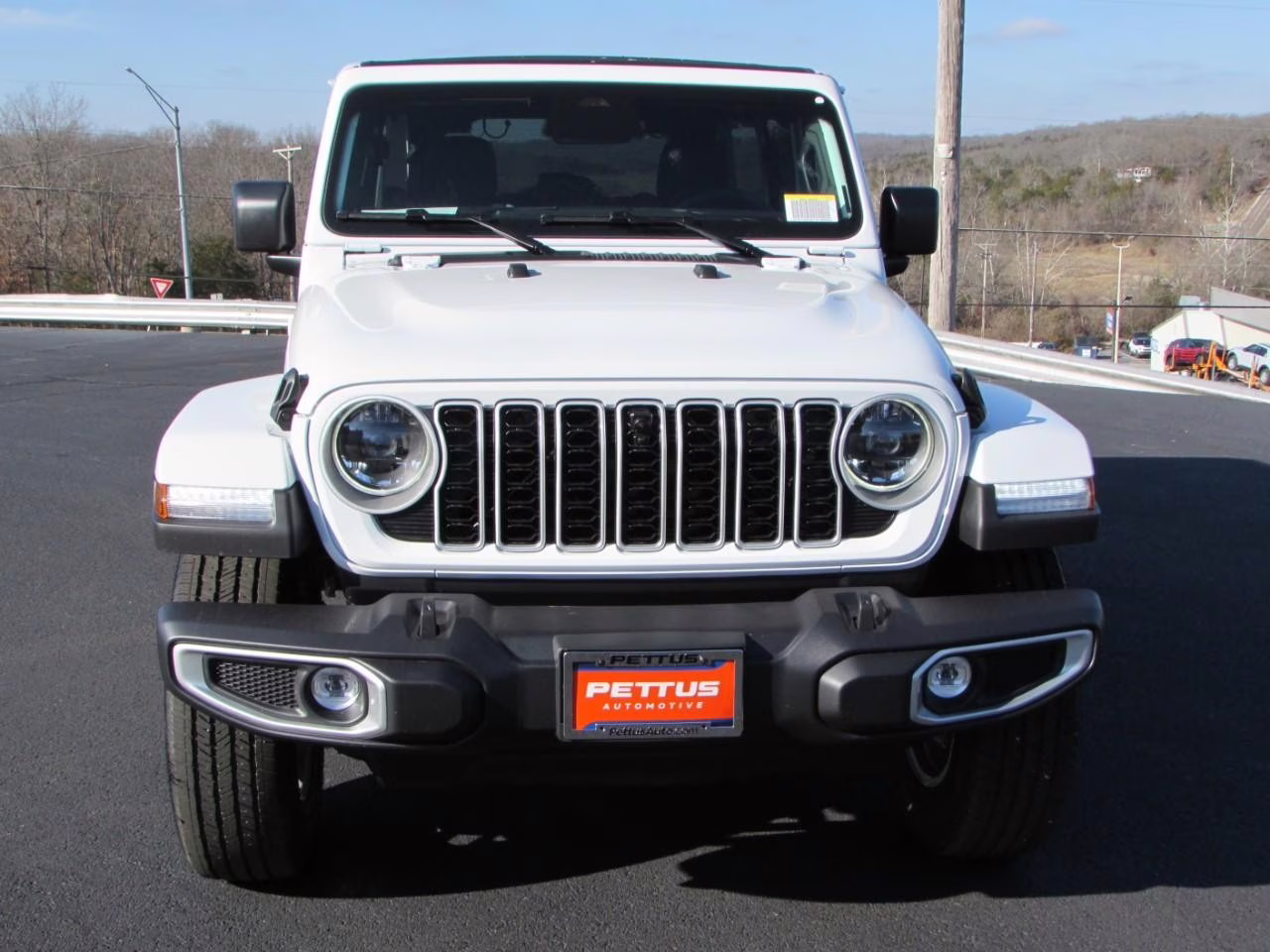 2026 Bright White Clearcoat Jeep Wrangler Sahara 4X4 SUV