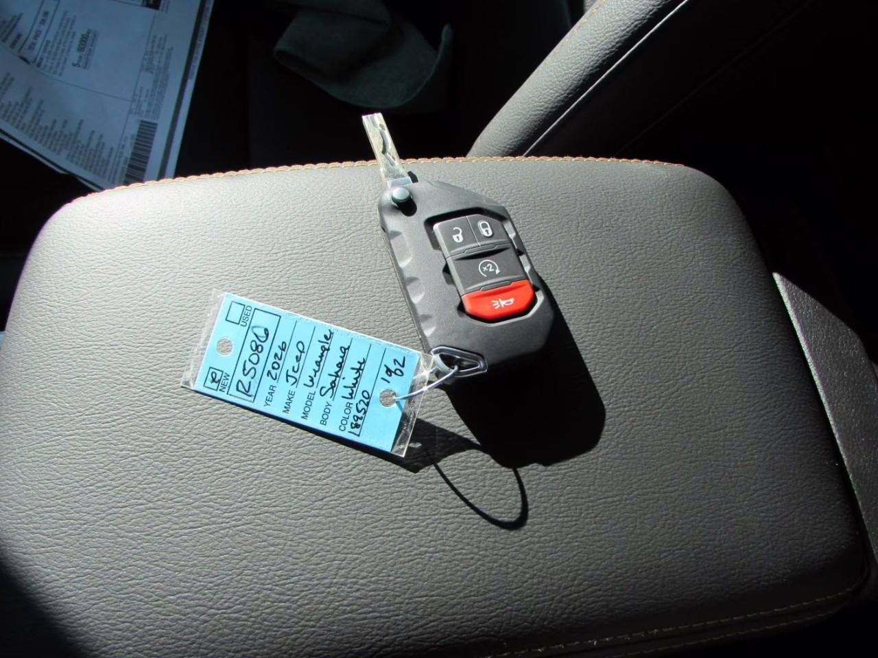 2026 Bright White Clearcoat Jeep Wrangler Sahara 4X4 SUV