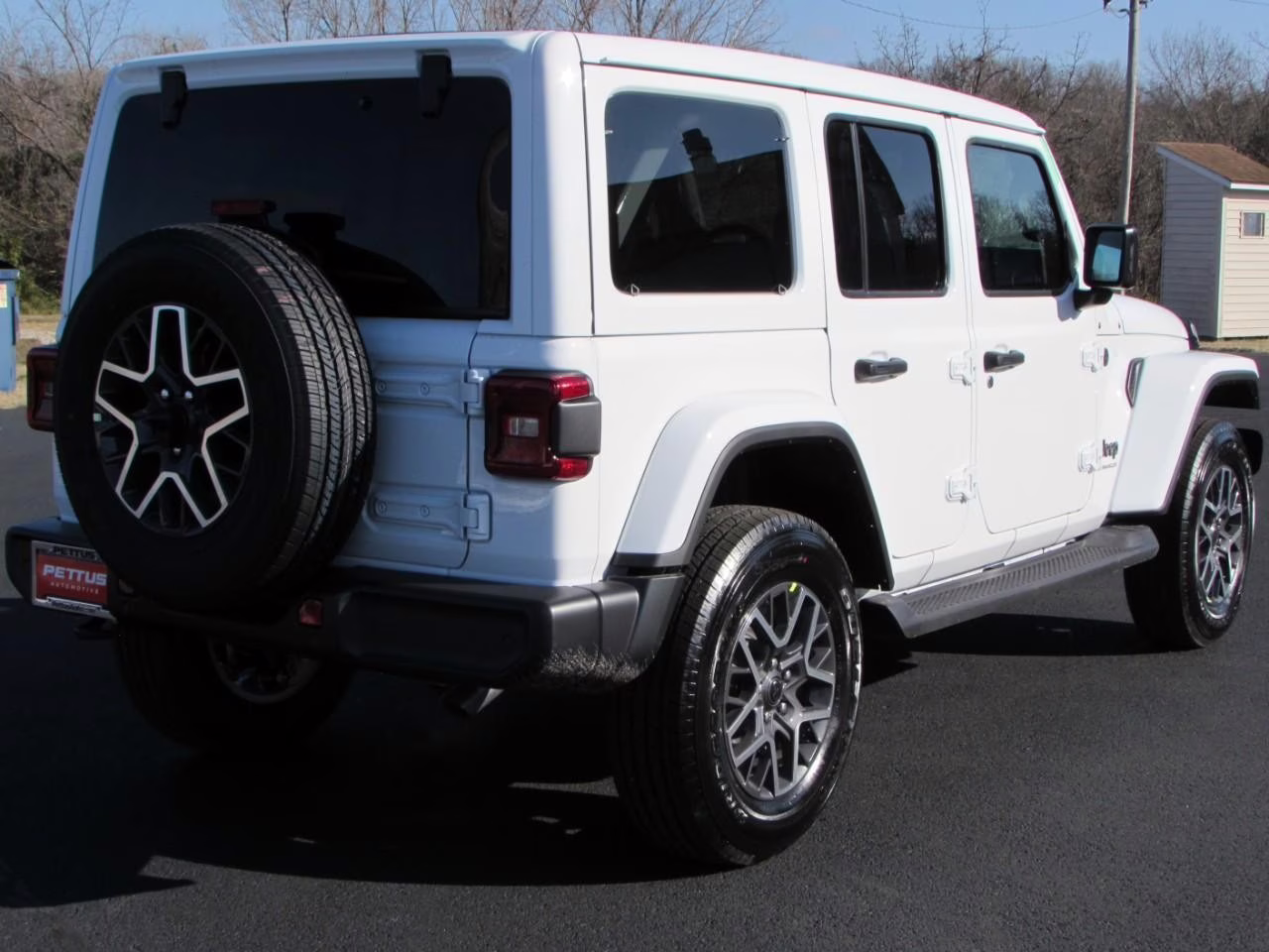 2026 Bright White Clearcoat Jeep Wrangler Sahara 4X4 SUV