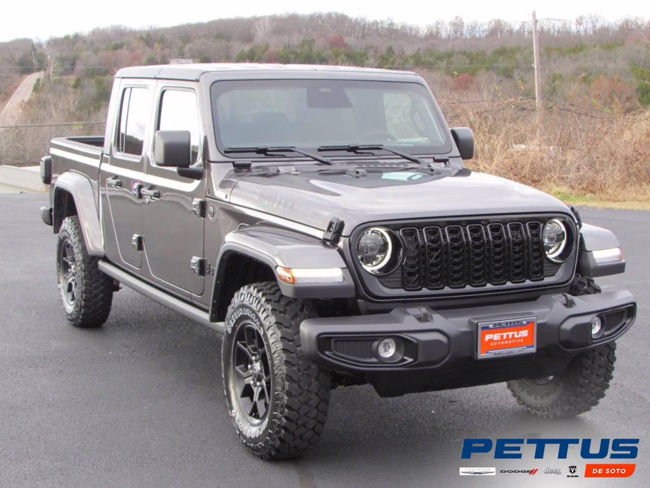 2026 Dk Grey Jeep Gladiator Willys 4X4 Truck