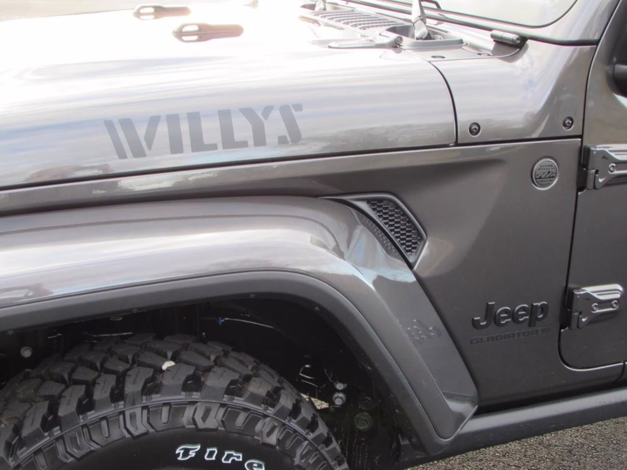 2026 Dk Grey Jeep Gladiator Willys 4X4 Truck