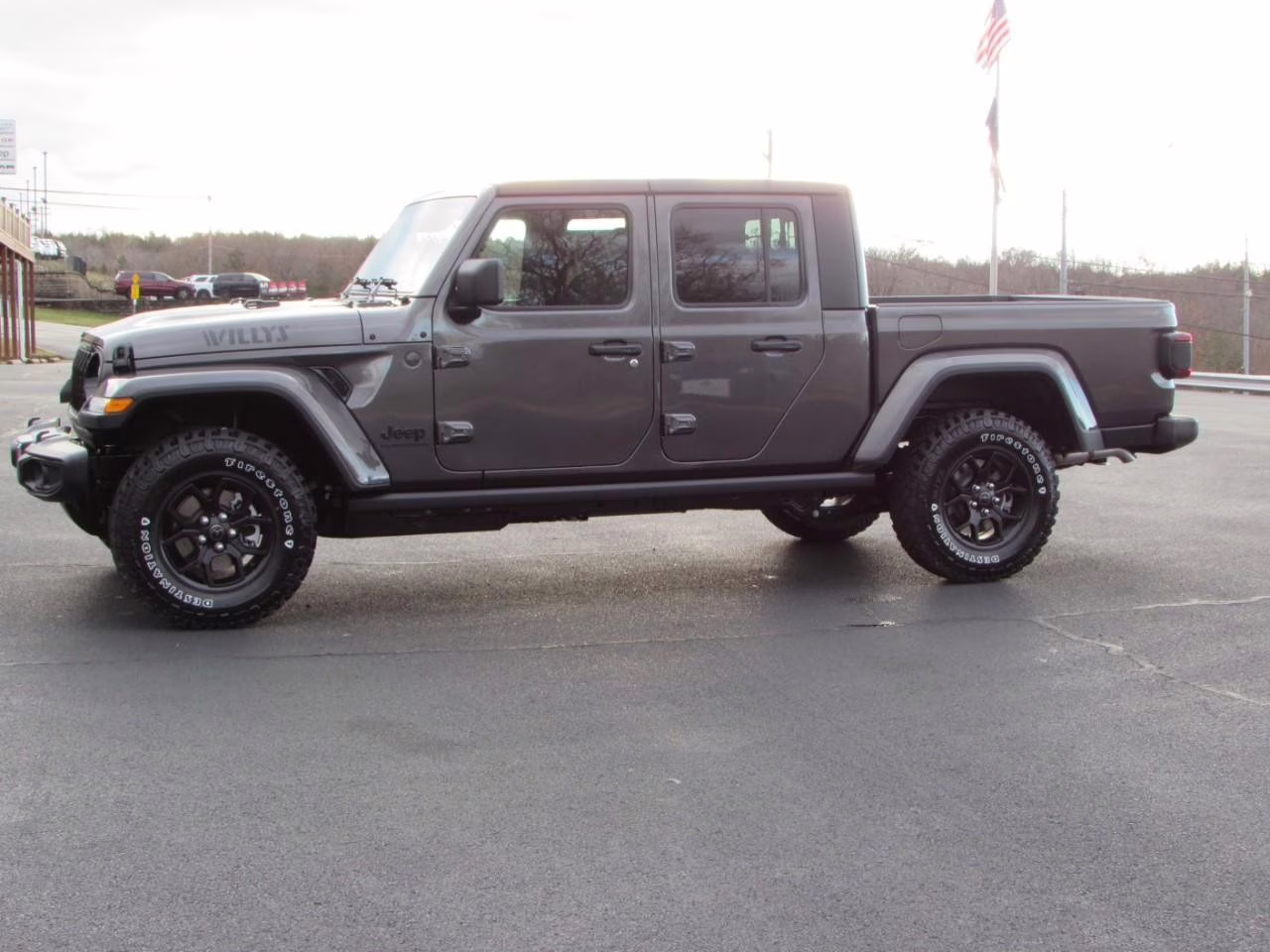 2026 Dk Grey Jeep Gladiator Willys 4X4 Truck