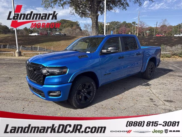 2026 Hydro Blue Pearlcoat Ram 1500 Big Horn 4X4 Truck