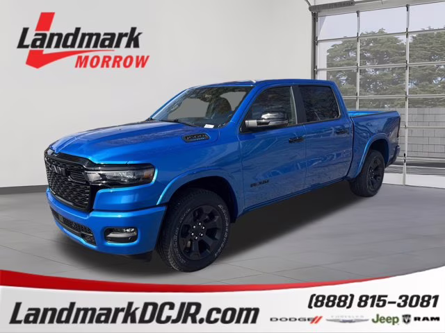 2026 Hydro Blue Pearlcoat Ram 1500 Big Horn 4X4 Truck