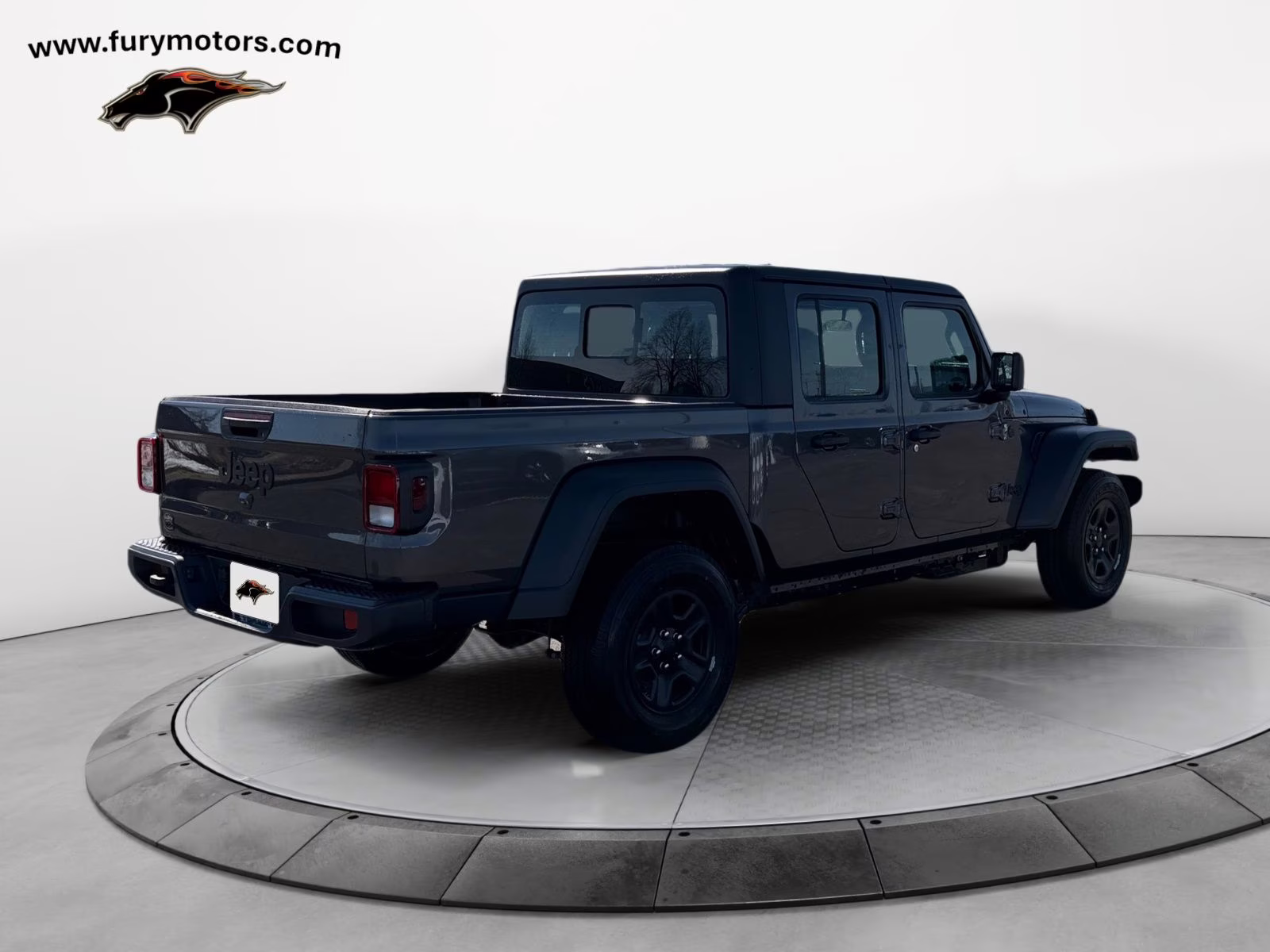 2026 Granite Crystal Metallic Clearcoat Jeep Gladiator Sport 4X4 Truck