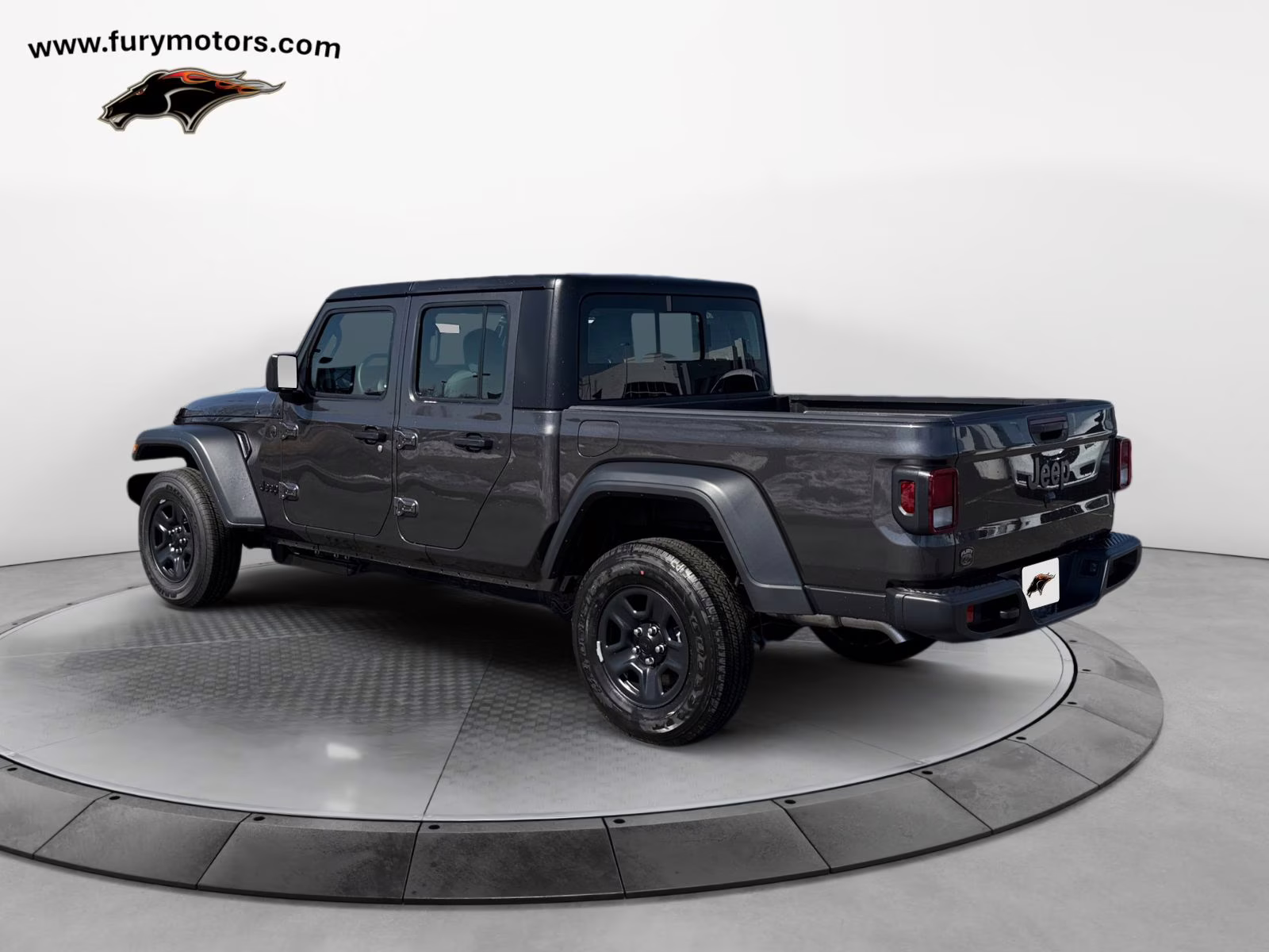 2026 Granite Crystal Metallic Clearcoat Jeep Gladiator Sport 4X4 Truck