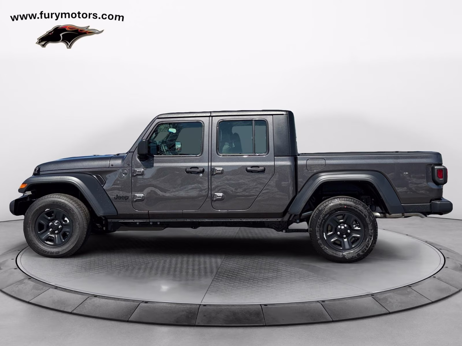 2026 Granite Crystal Metallic Clearcoat Jeep Gladiator Sport 4X4 Truck