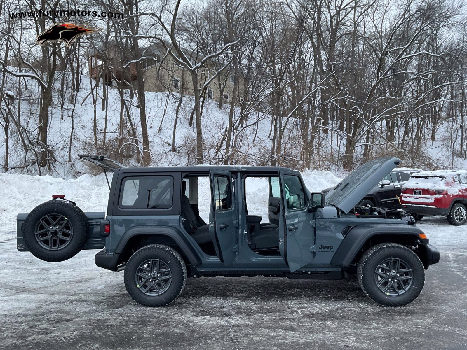 2026 Anvil Clear Coat Jeep Wrangler Sport S 4X4 SUV