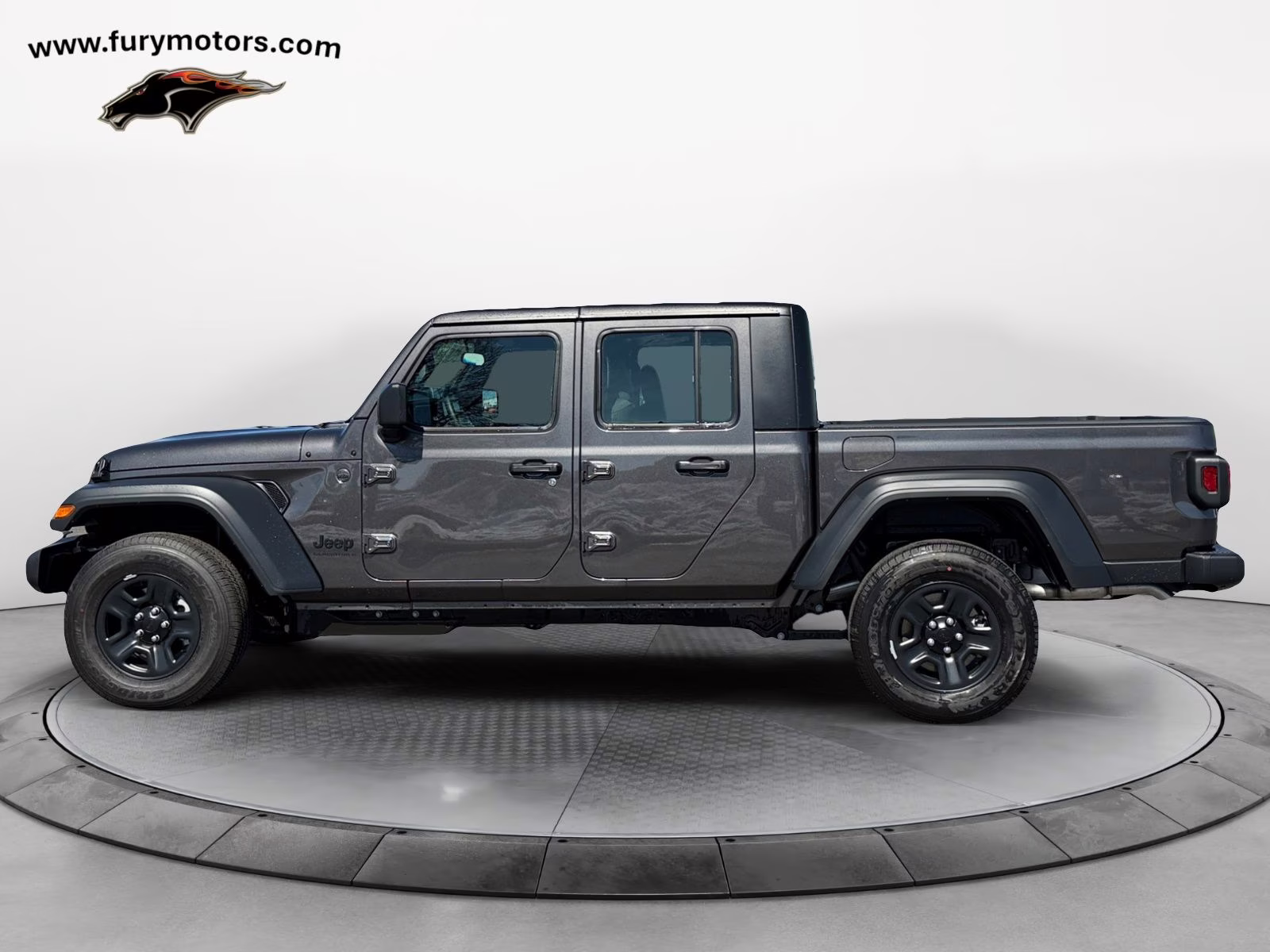 2026 Granite Crystal Metallic Clearcoat Jeep Gladiator Sport 4X4 Truck