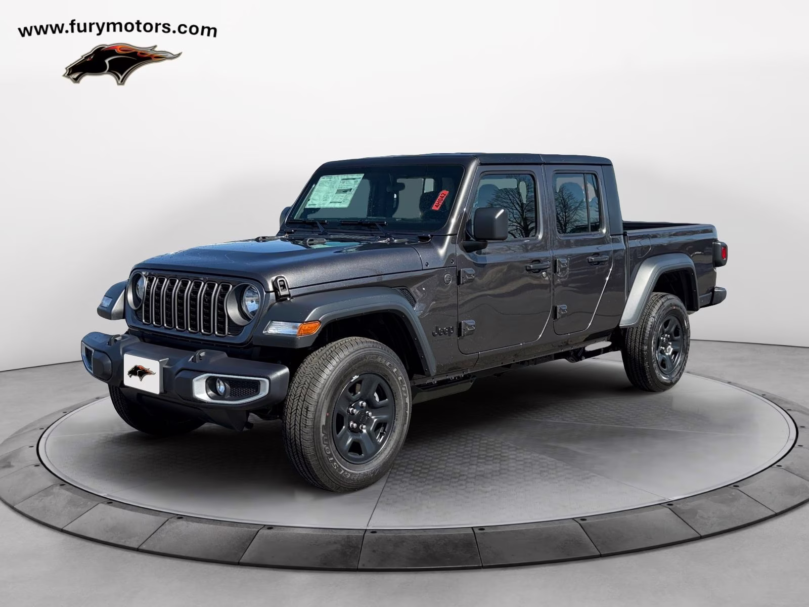 2026 Granite Crystal Metallic Clearcoat Jeep Gladiator Sport 4X4 Truck