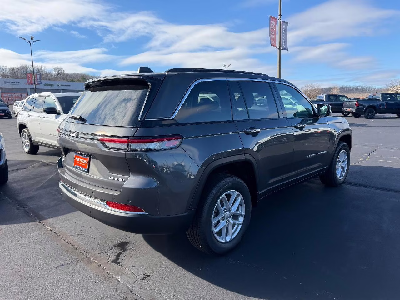 2025 Baltic Gray Metallic Clearcoat Jeep Grand Cherokee Laredo X 4X4 SUV