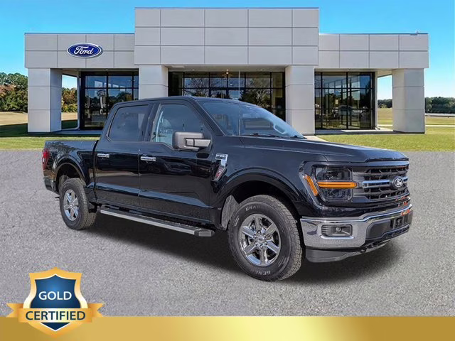 2024 Black Metallic Ford F-150 XLT 4X4 Truck