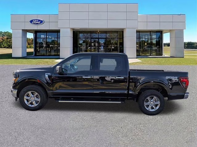 2024 Black Metallic Ford F-150 XLT 4X4 Truck