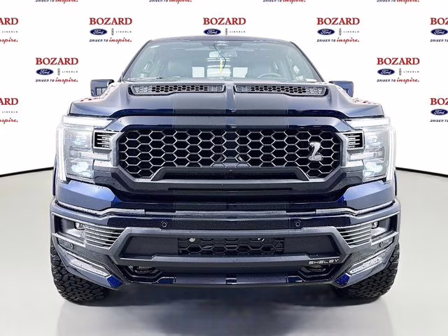 2025 Antimatter Blue Metallic Ford F-150 Lariat Shelby 4X4 Truck