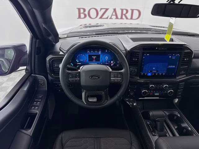 2025 Antimatter Blue Metallic Ford F-150 Lariat Shelby 4X4 Truck