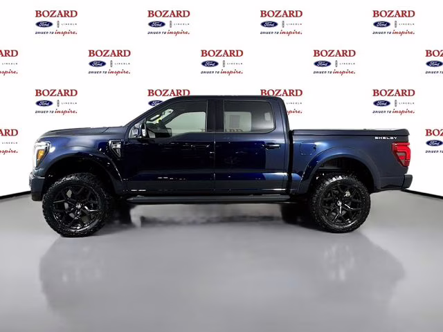 2025 Antimatter Blue Metallic Ford F-150 Lariat Shelby 4X4 Truck