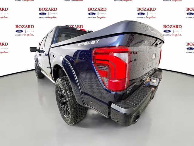 2025 Antimatter Blue Metallic Ford F-150 Lariat Shelby 4X4 Truck