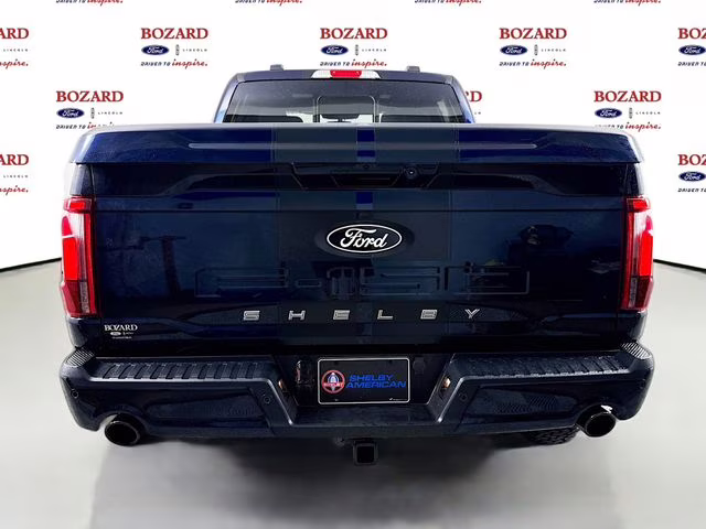 2025 Antimatter Blue Metallic Ford F-150 Lariat Shelby 4X4 Truck