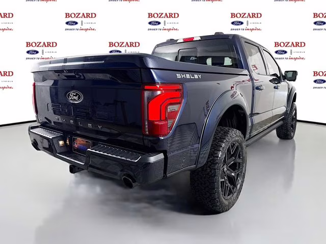 2025 Antimatter Blue Metallic Ford F-150 Lariat Shelby 4X4 Truck