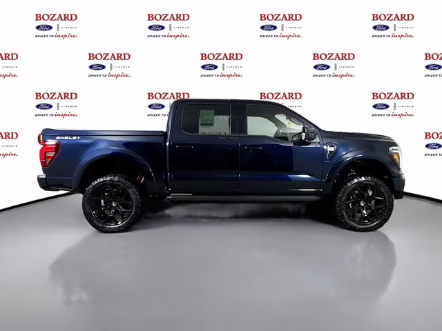 2025 Antimatter Blue Metallic Ford F-150 Lariat Shelby 4X4 Truck