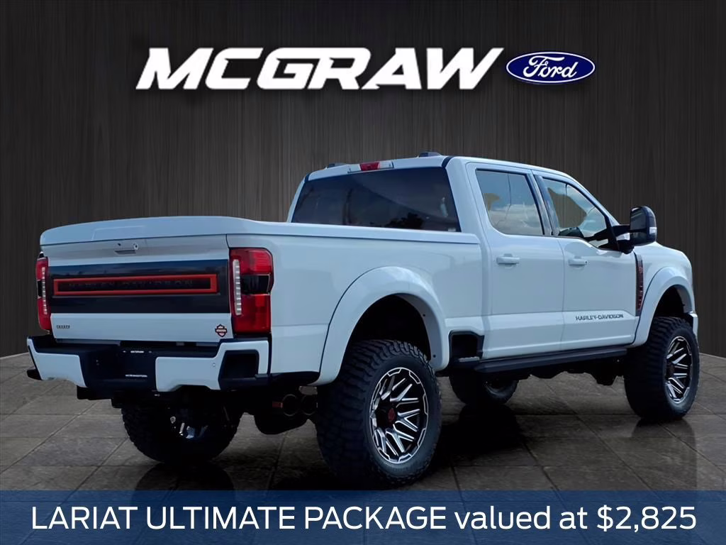 2026 Oxford White Ford Super Duty F-250 SRW Harley Davidson 4X4 Truck