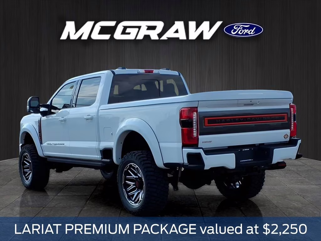 2026 Oxford White Ford Super Duty F-250 SRW Harley Davidson 4X4 Truck