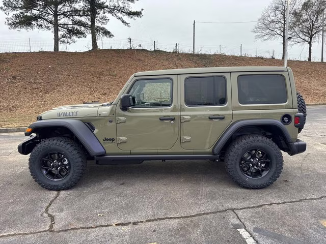 2026 41 Jeep Wrangler Willys 4X4 Convertible