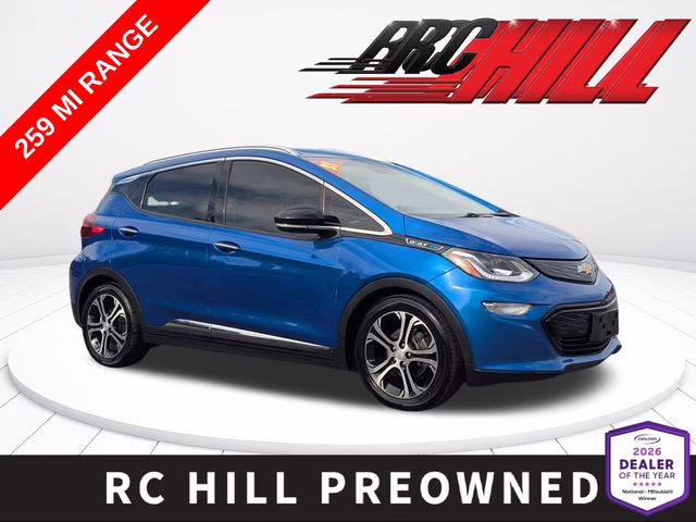 2021 Kinetic Blue Metallic Chevrolet Bolt EV Premier FWD Crossover