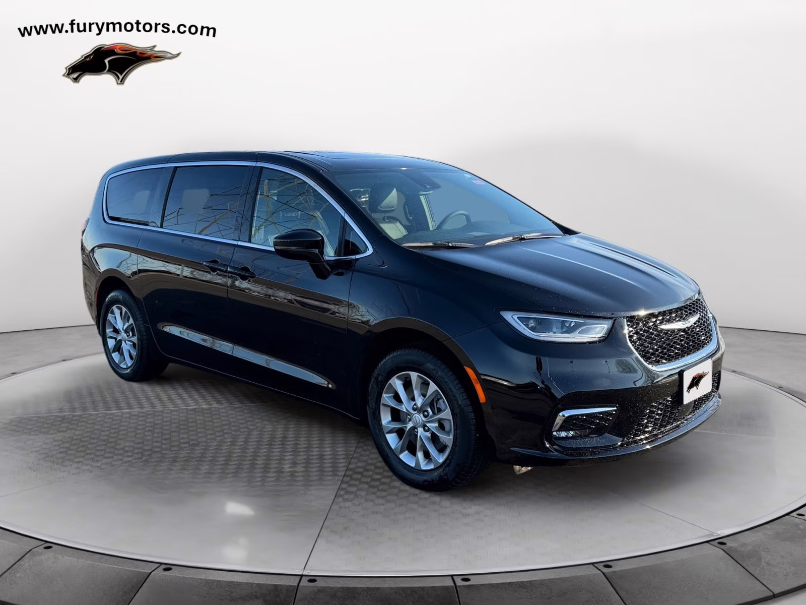 2026 Diamond Black Crystal Pearlcoat Chrysler Pacifica Limited AWD Van