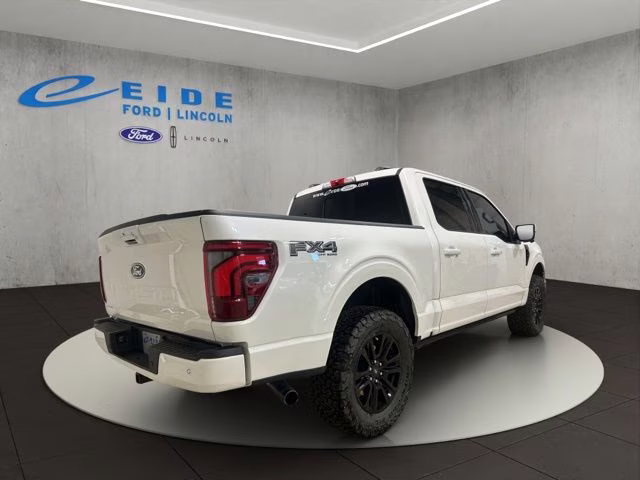 2024 Star White Metallic Tri-Coat Ford F-150 Platinum 4X4 Truck