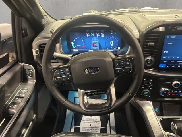 2024 Star White Metallic Tri-Coat Ford F-150 Platinum 4X4 Truck