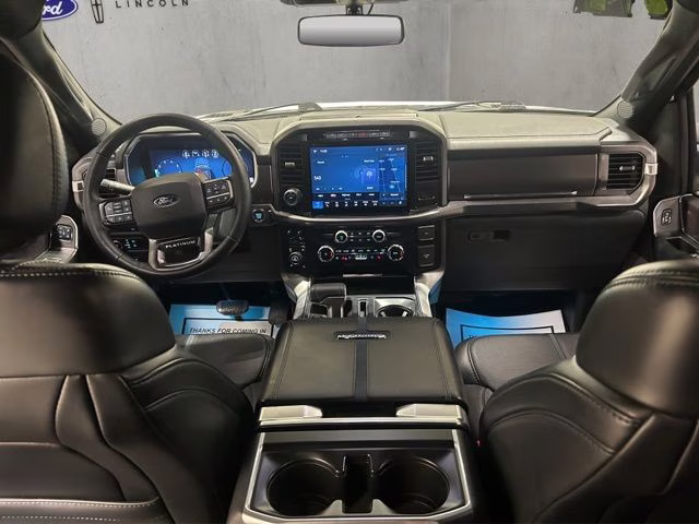 2024 Star White Metallic Tri-Coat Ford F-150 Platinum 4X4 Truck