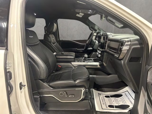 2024 Star White Metallic Tri-Coat Ford F-150 Platinum 4X4 Truck