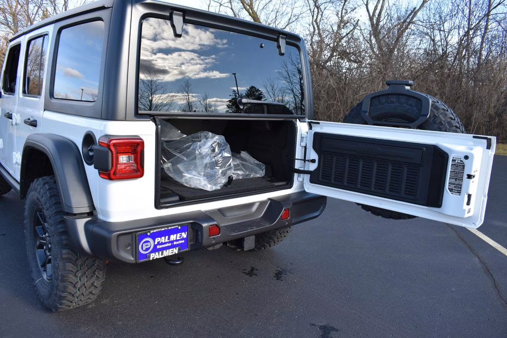 2026 Bright White Clearcoat Jeep Wrangler Willys 4X4 SUV