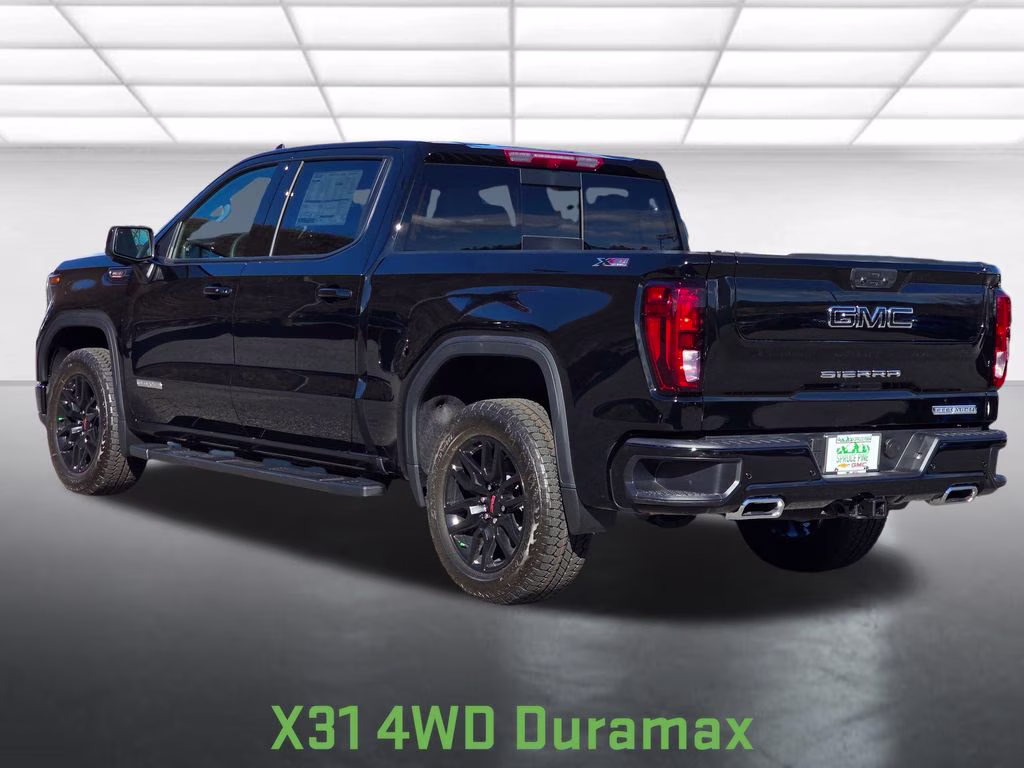 2026 Onyx Black GMC Sierra 1500 Elevation 4X4 Truck